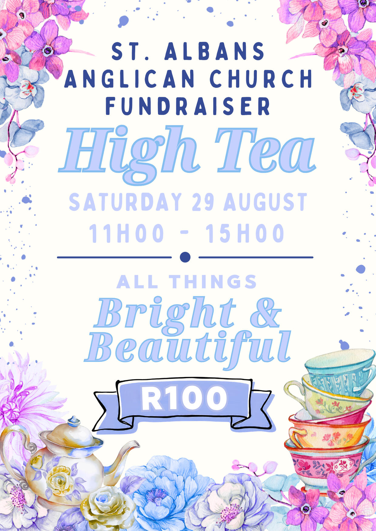High Tea Fundraiser